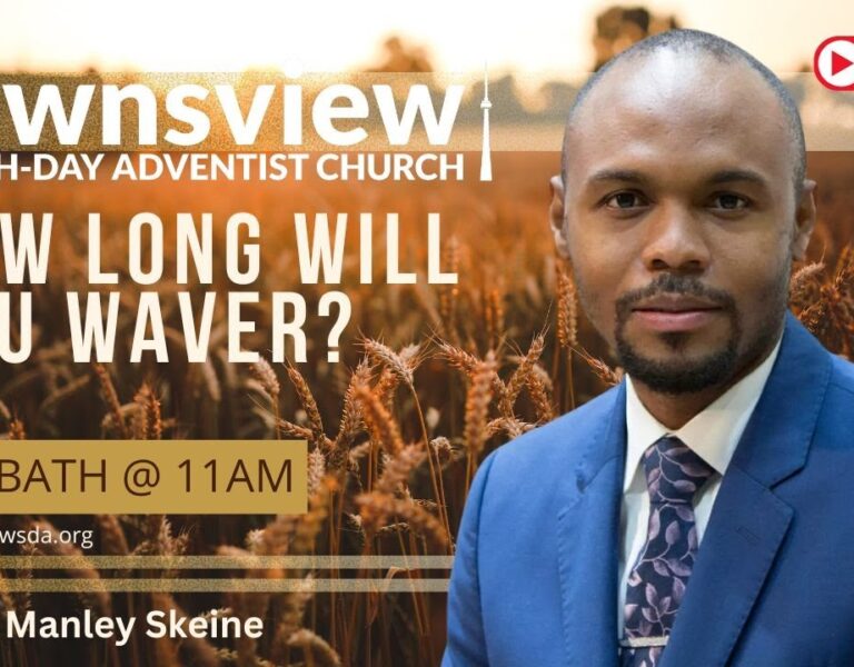 Downsview SDA Live – How Long Will You Waver – Elder Manley Skeine