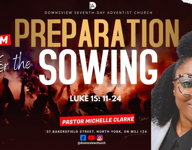 Preparing For The Sowing