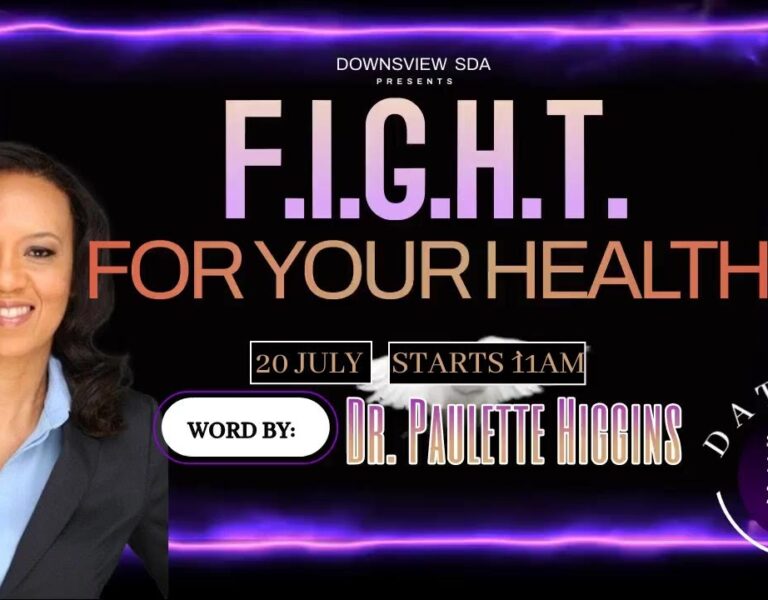 F.I.G.H.T. For Your Health – Dr. Paulette Higgins