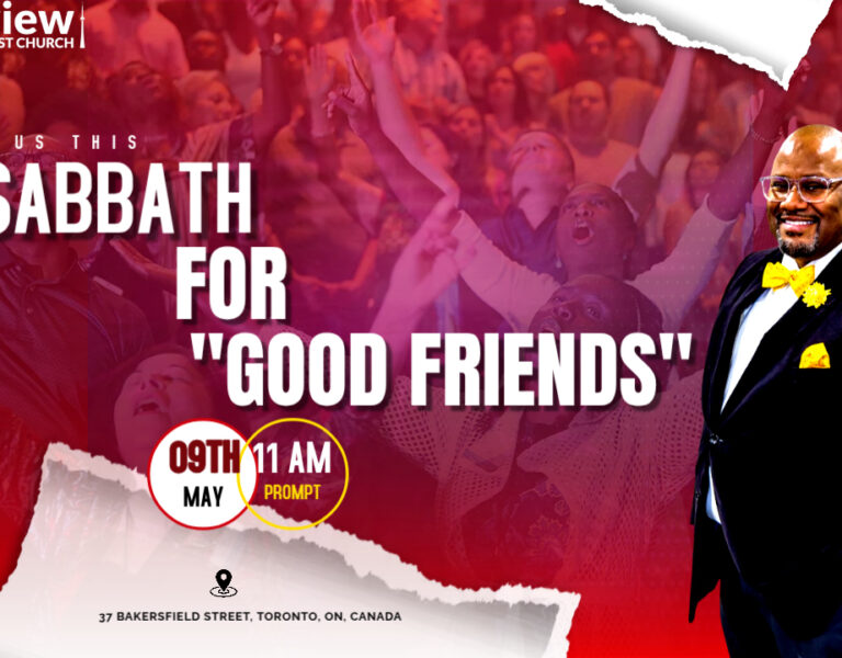Sermon Title: “Good Friends” | Speaker: Pr. Wallin O’Connor