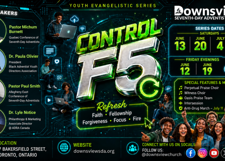 Control F5 – Youth Evangelism Month