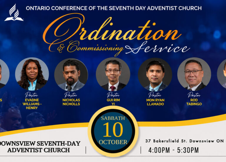 Ontario Conference Pastors Ordination